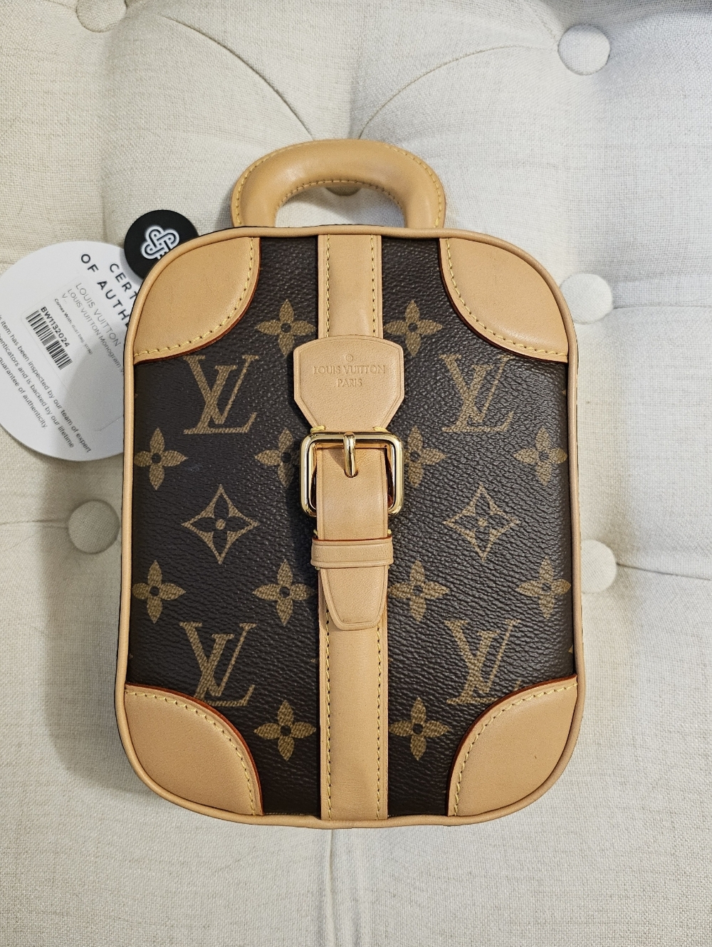 Louis Vuitton Vertical Valisette Bag